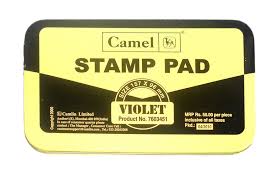 Stamp Pad Black Camlin Big
